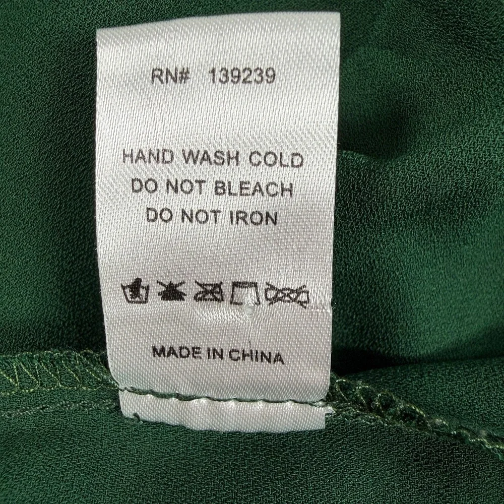 Pomander Place Peplum Top Sz M Hunter Green Cottage‎ Dark Academia Romantic